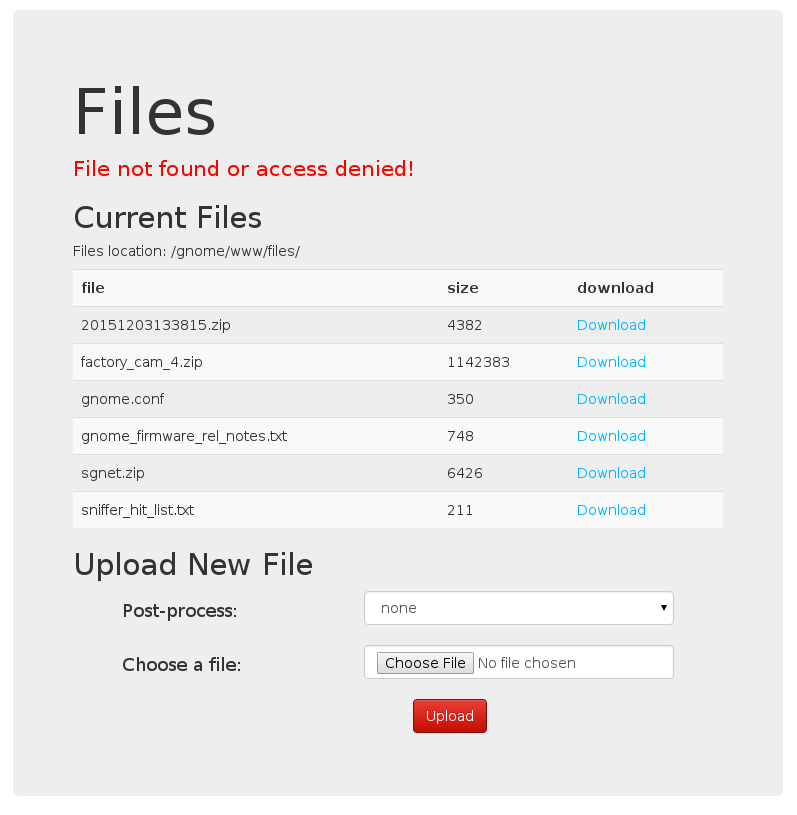 File uploading
